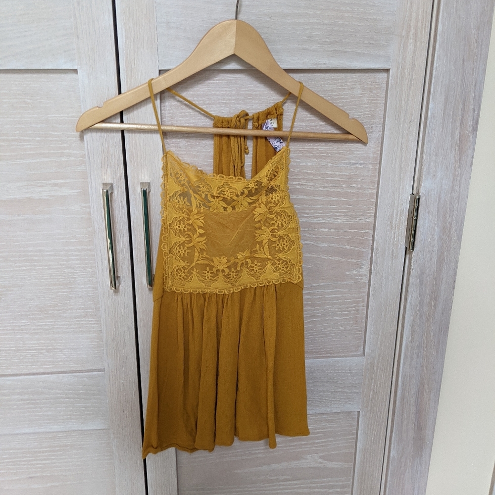Francesca's racer back blouse